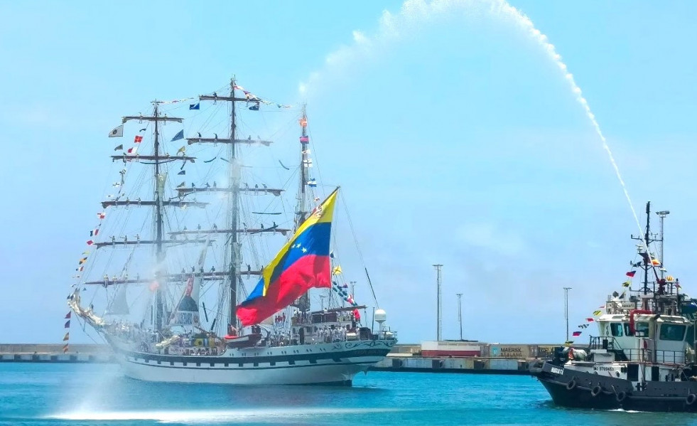 Venezuela: el buque escuela ‘Simón Bolívar’ inició su XXXIV Crucero de Instrucción al Exterior