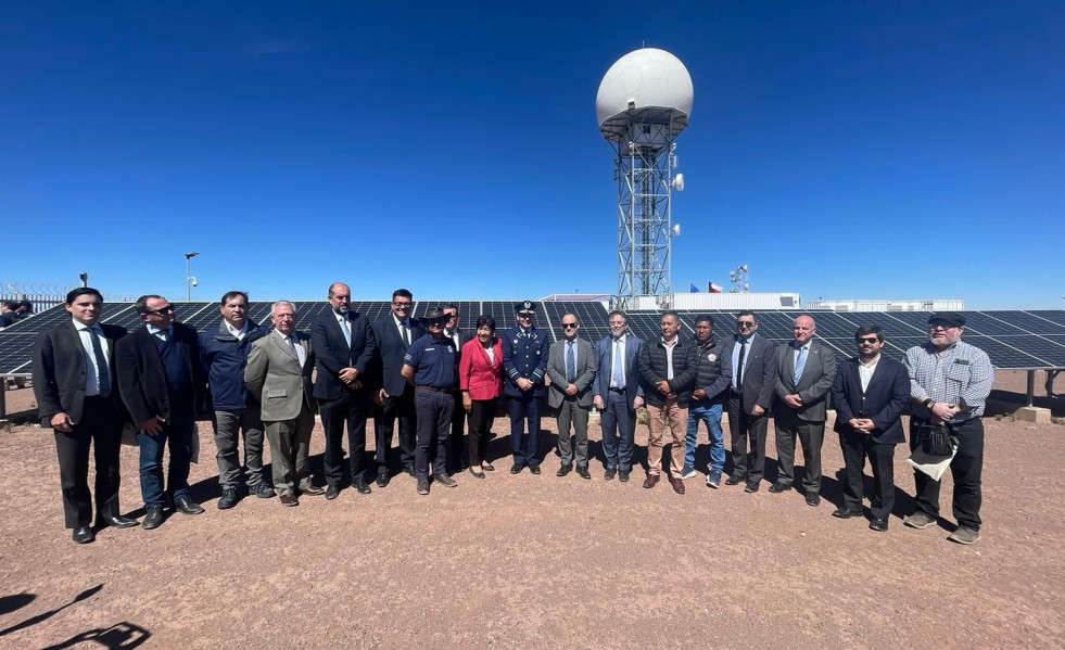 Thales inaugura el primer radar 100% sostenible del mundo en Antofagasta