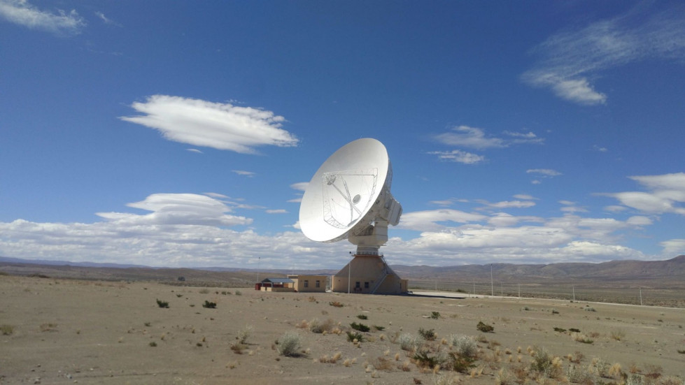 Antena Estación de Espacio Profundo CLTCCONAE-NEUQUÉN Foto CONAE