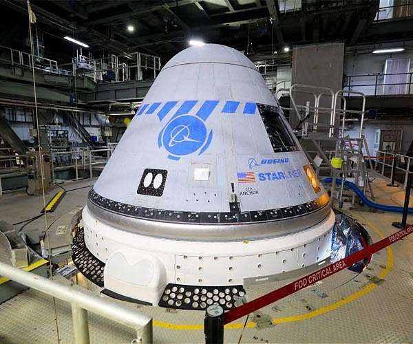 Cápsula Starliner. Foto Boeing.