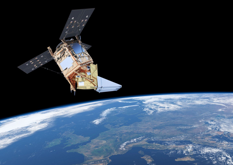 Satélite Sentinel-5P. Foto ESA