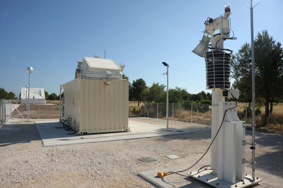 Radar S3TSR. Foto Ejército del Aire