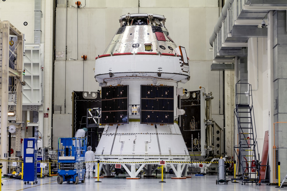 Nave espacial Orion. Foto NASA