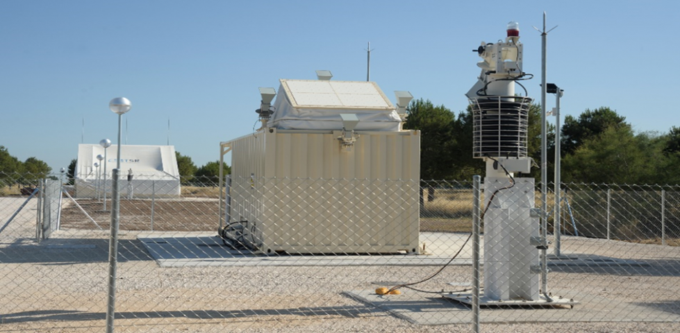 Radar S3TSR. Foto Ejército del Aire.