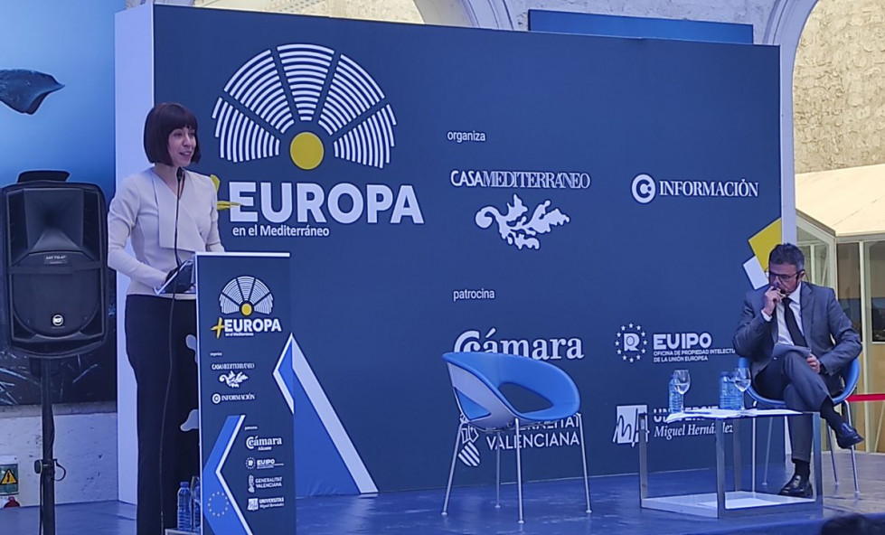 Declaraciones Diana Morant Foro Europa en el Mediterraneo 3