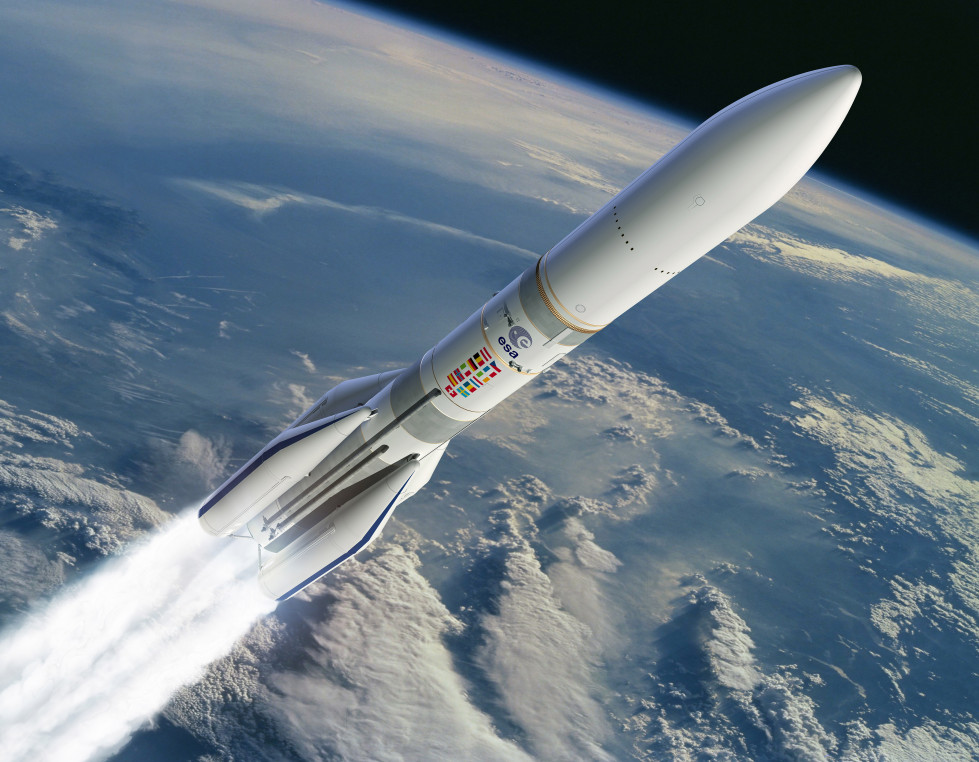 Photo ESA Artist s view of Ariane 64 ©ESA