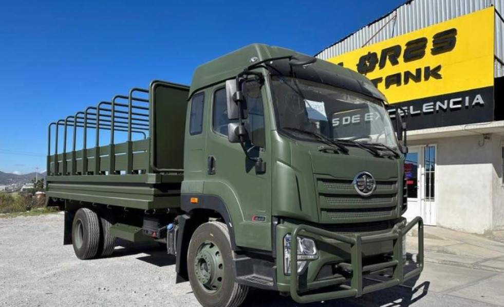 El Ejército mexicano operará vehículos de transporte chinos pero ensamblados en México