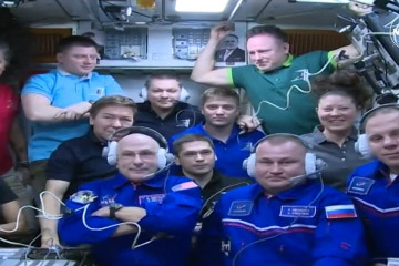 Soyuz m26 tripulacion ISS