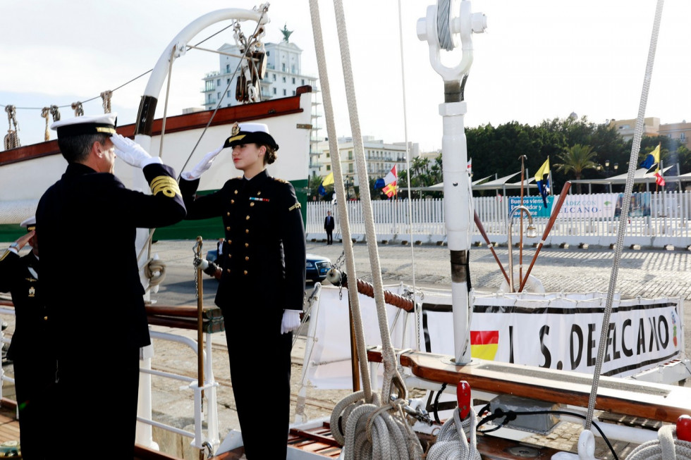 Así será el viaje de la guardamarina Borbón en el buque escuela Juan Sebastián de Elcano de la Armada