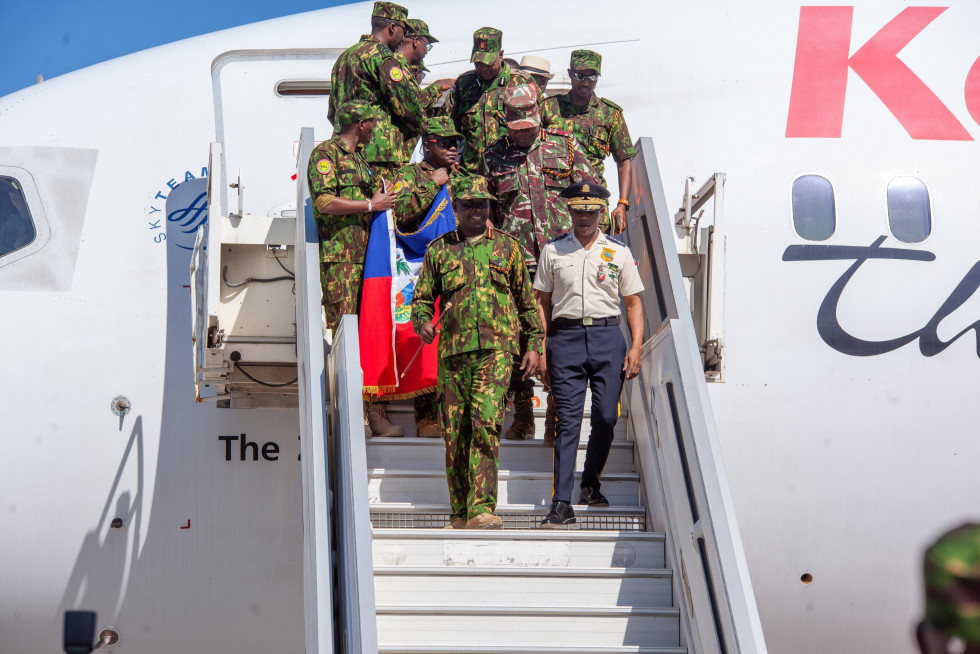 Un nuevo contingente de la Policía Nacional de Kenia se incorpora a la Misión Multinacional de Apoyo a la Seguridad en Haití