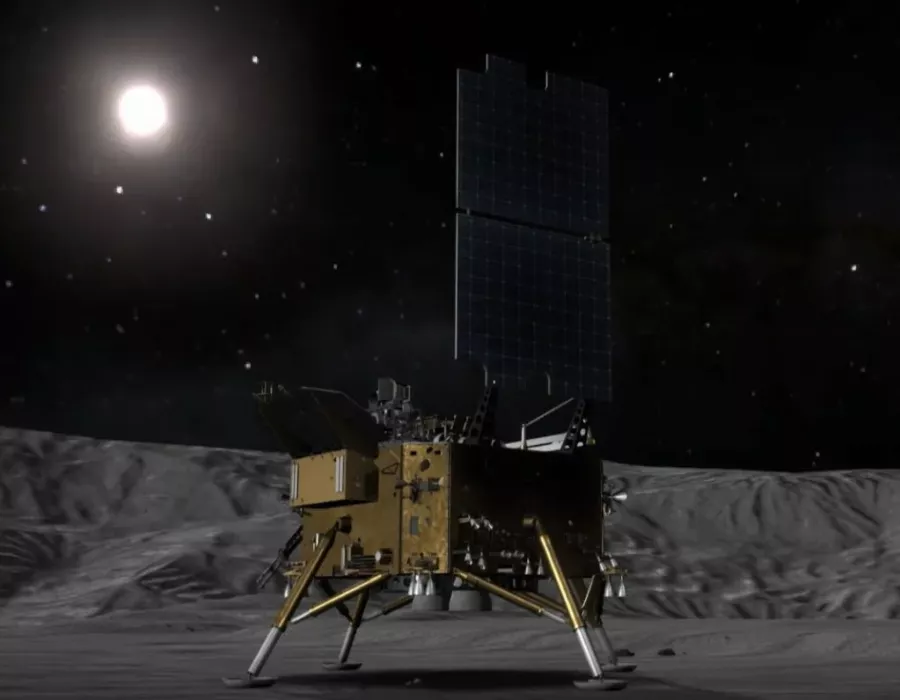 ChangE8 lunar lander render CNSA