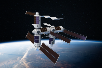 Axiom Station Rendering Primary Earth