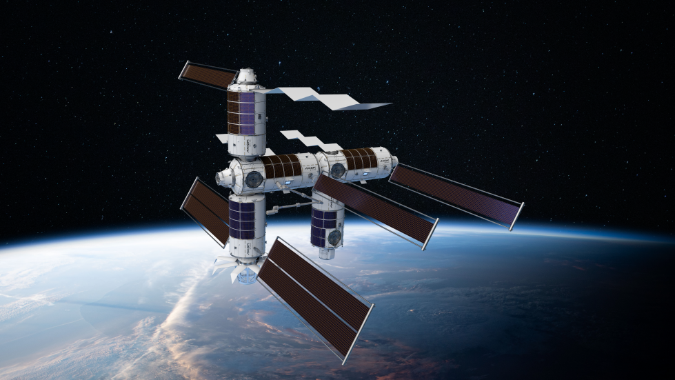 Axiom Station Rendering Primary Earth