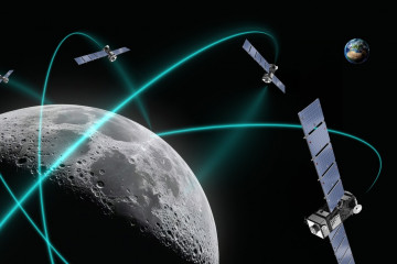 Moonlight Navigation Satellites